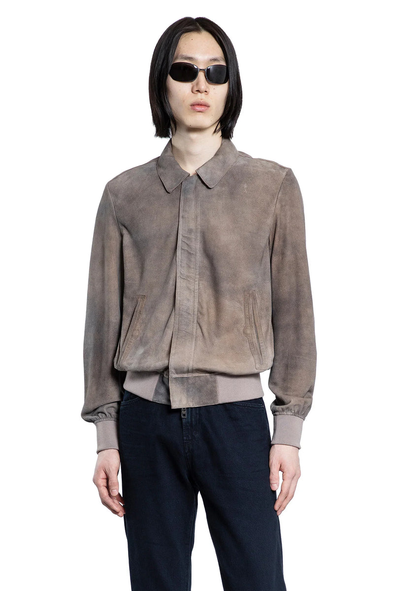 Overdyed Suede Jacket - Antonioli.eu