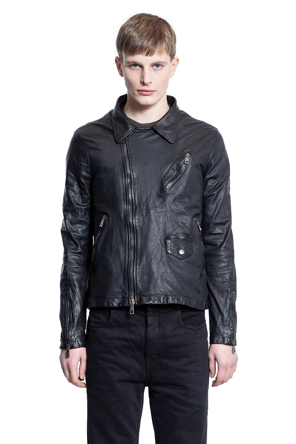 GIORGIO BRATO MAN BLACK JACKETS