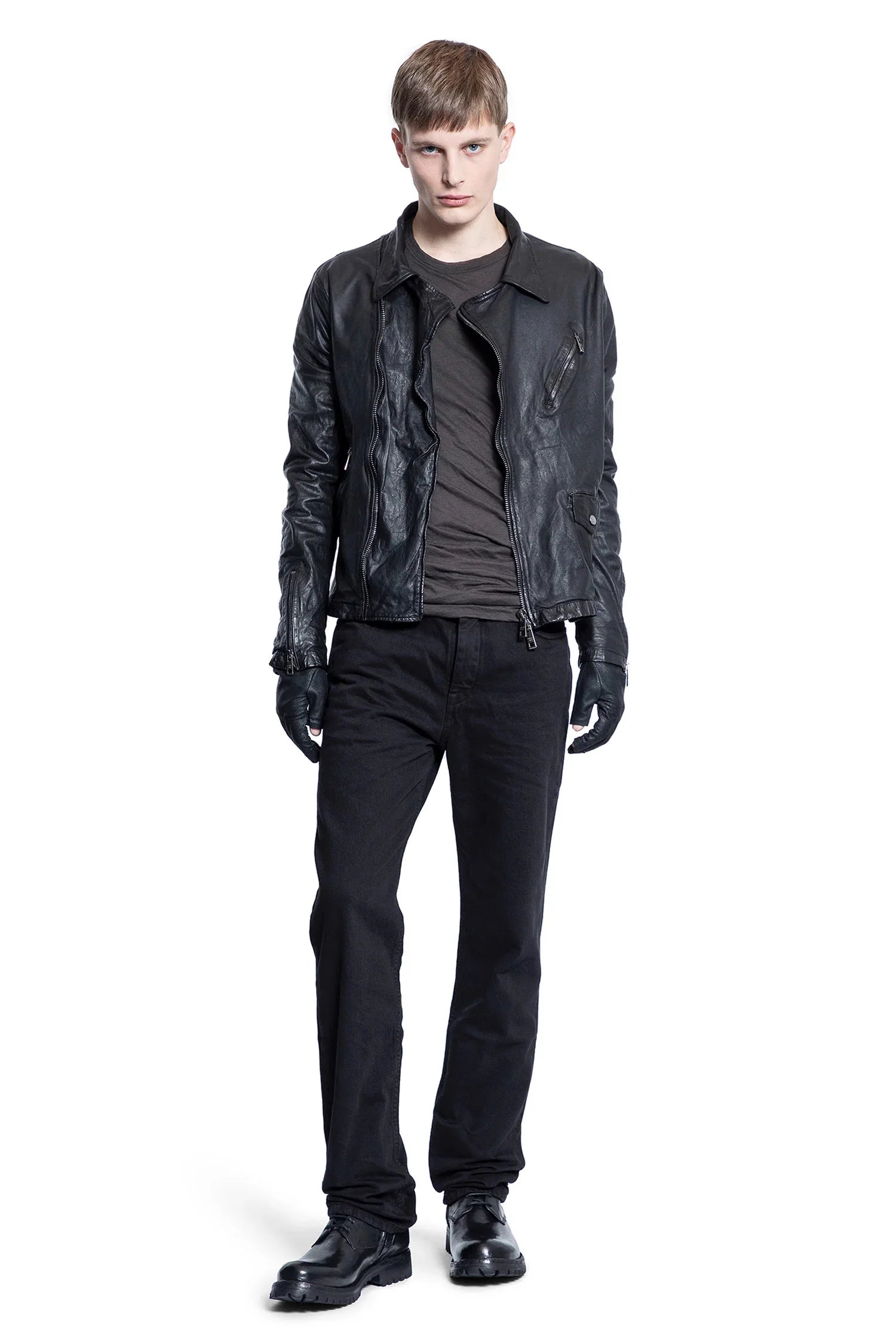 GIORGIO BRATO MAN BLACK JACKETS - Antonioli.eu