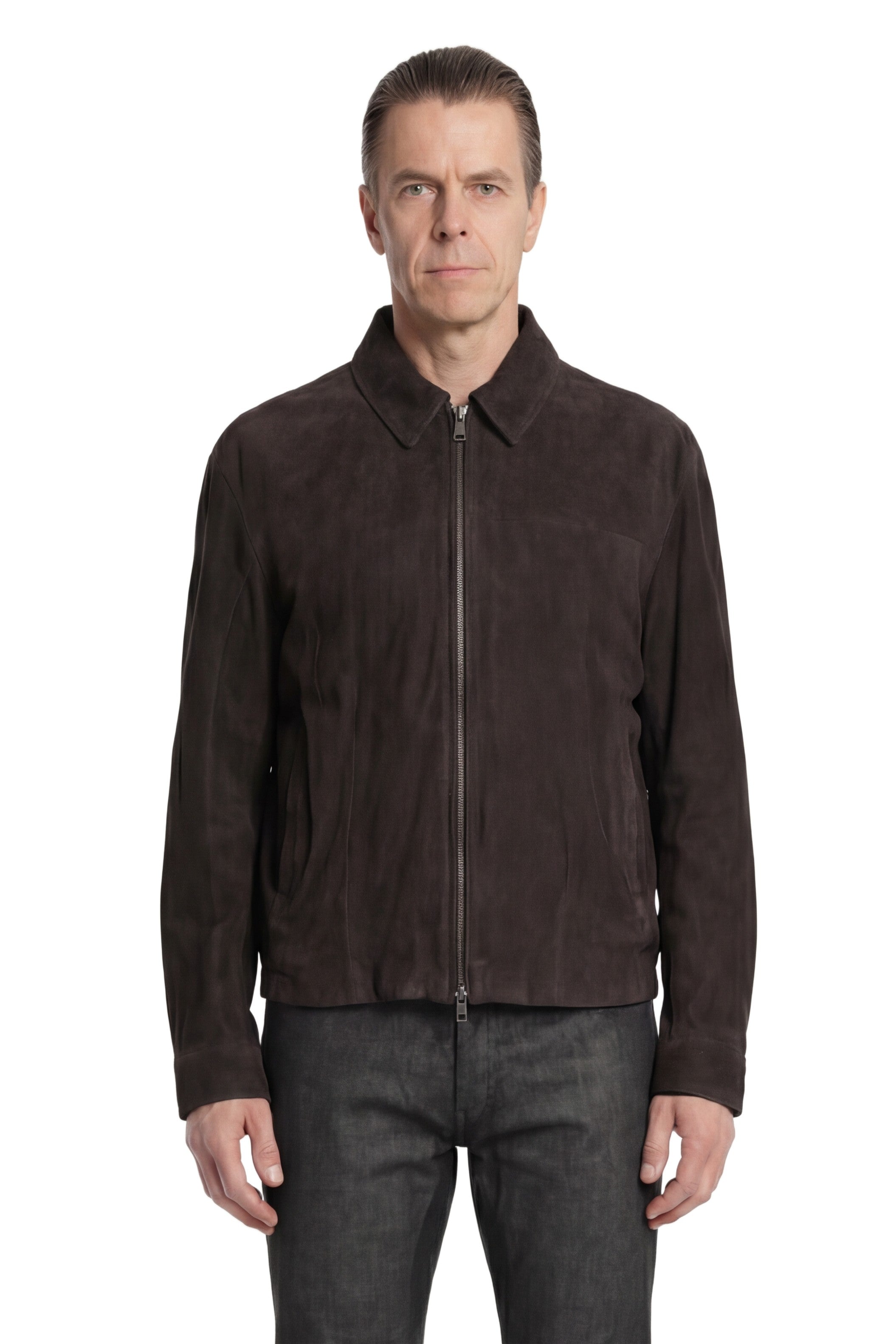 Suede Overshirt