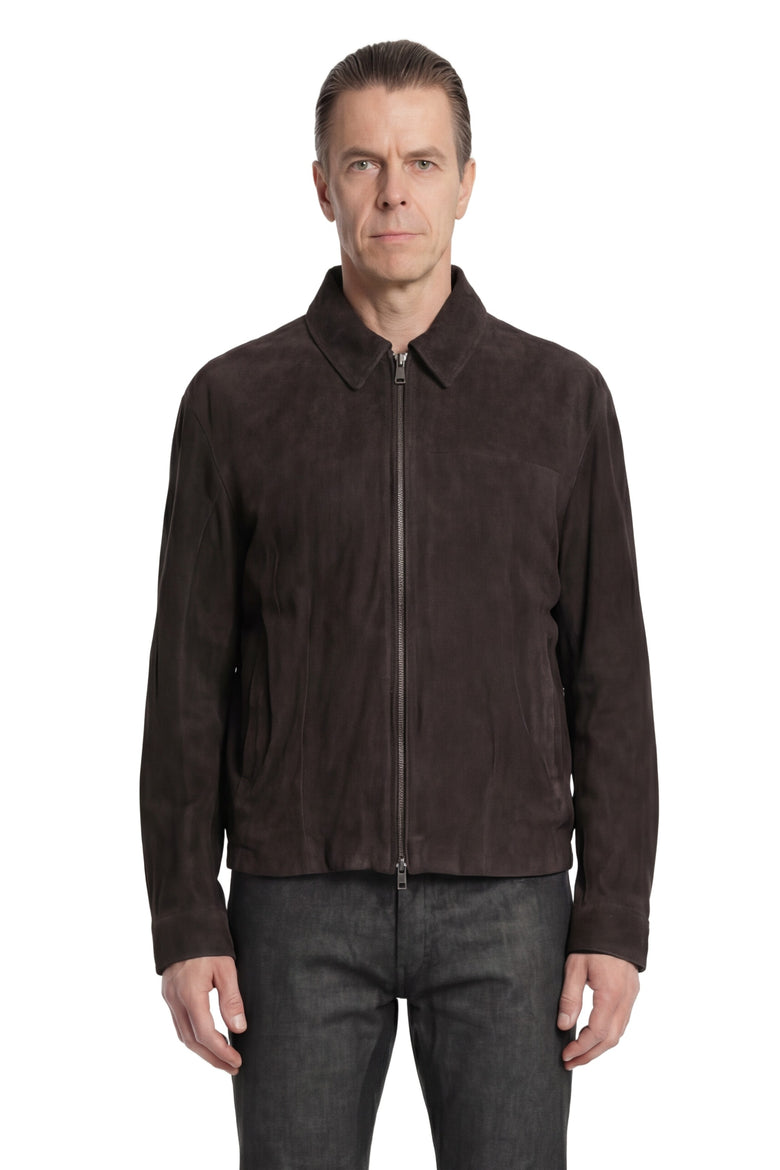 Suede Overshirt