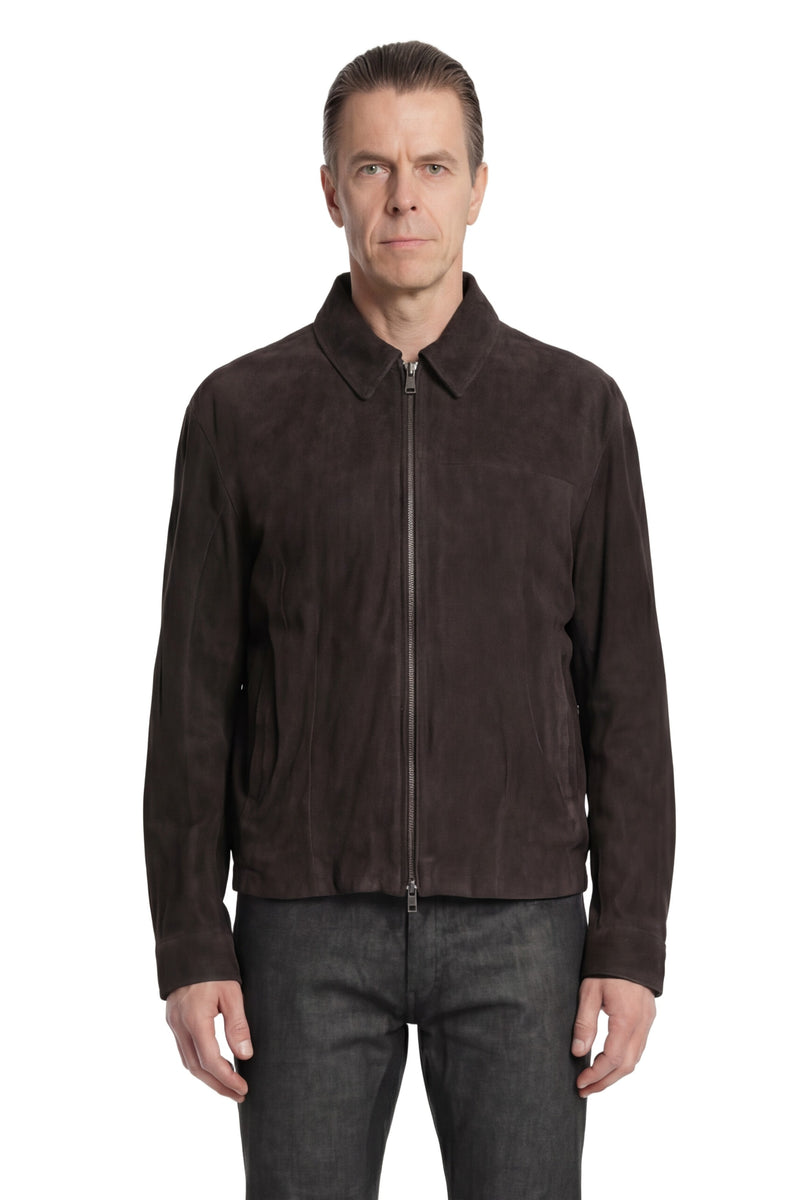 Suede Overshirt