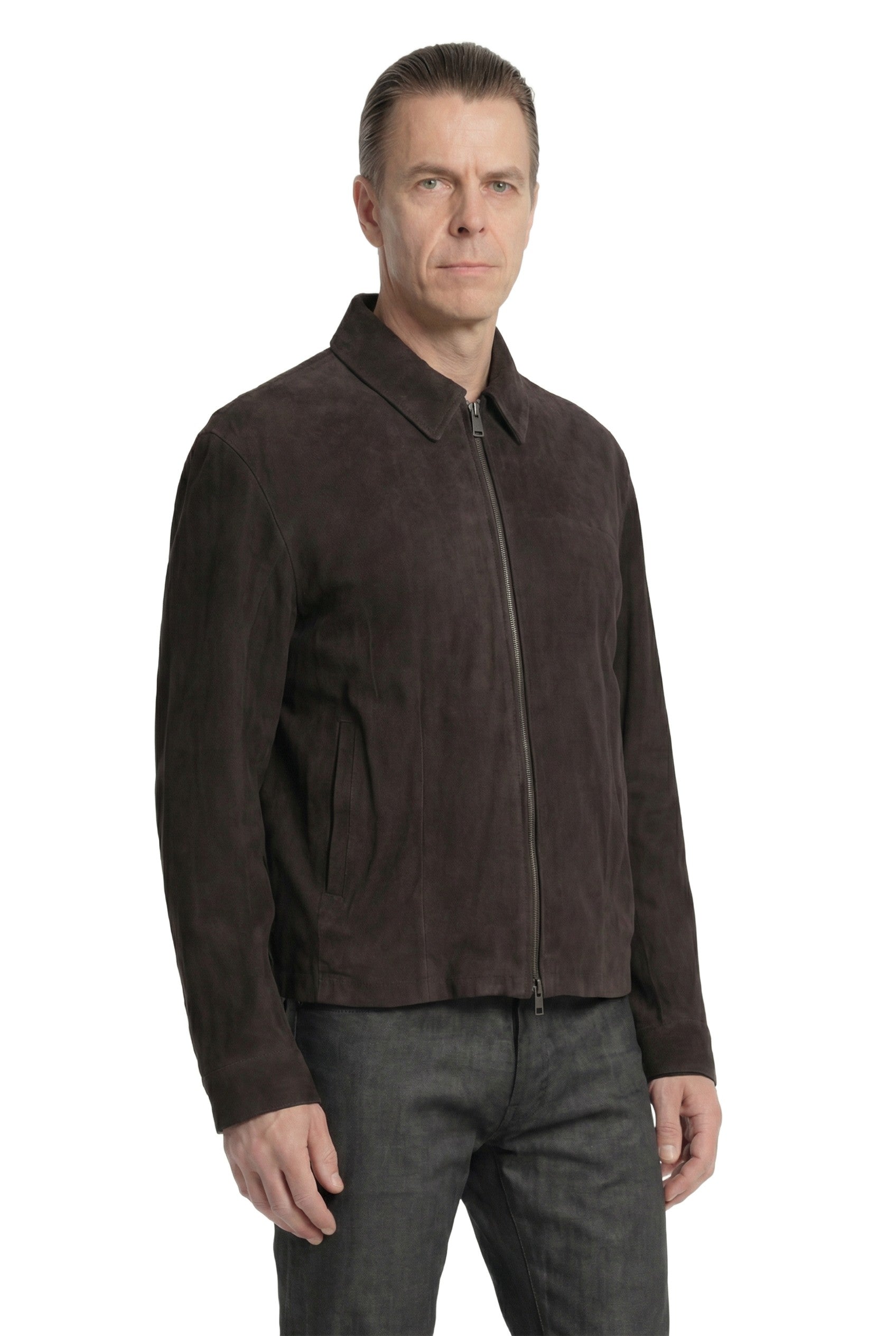 Suede Overshirt
