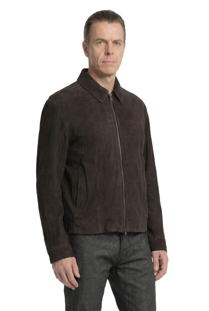 Suede Overshirt