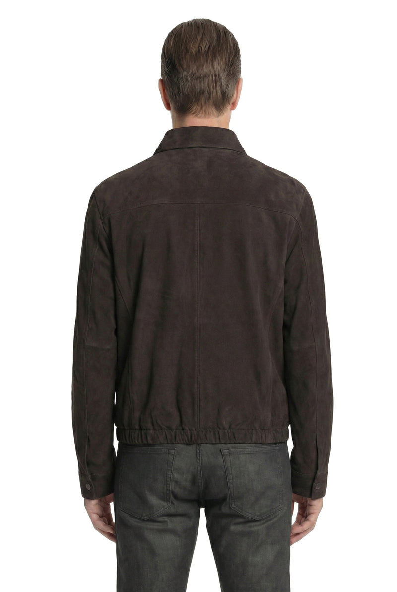Suede Overshirt