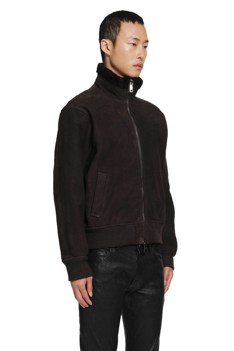 
              GIORGIO BRATO Zip-Up Leather Jacket man
            