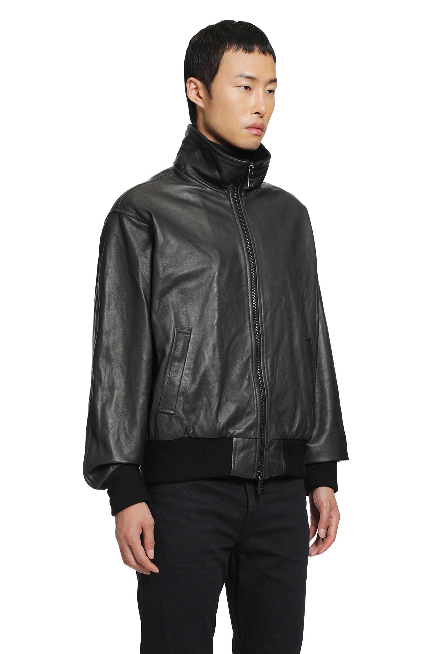 GIORGIO BRATO Nappa Leather Jacket man