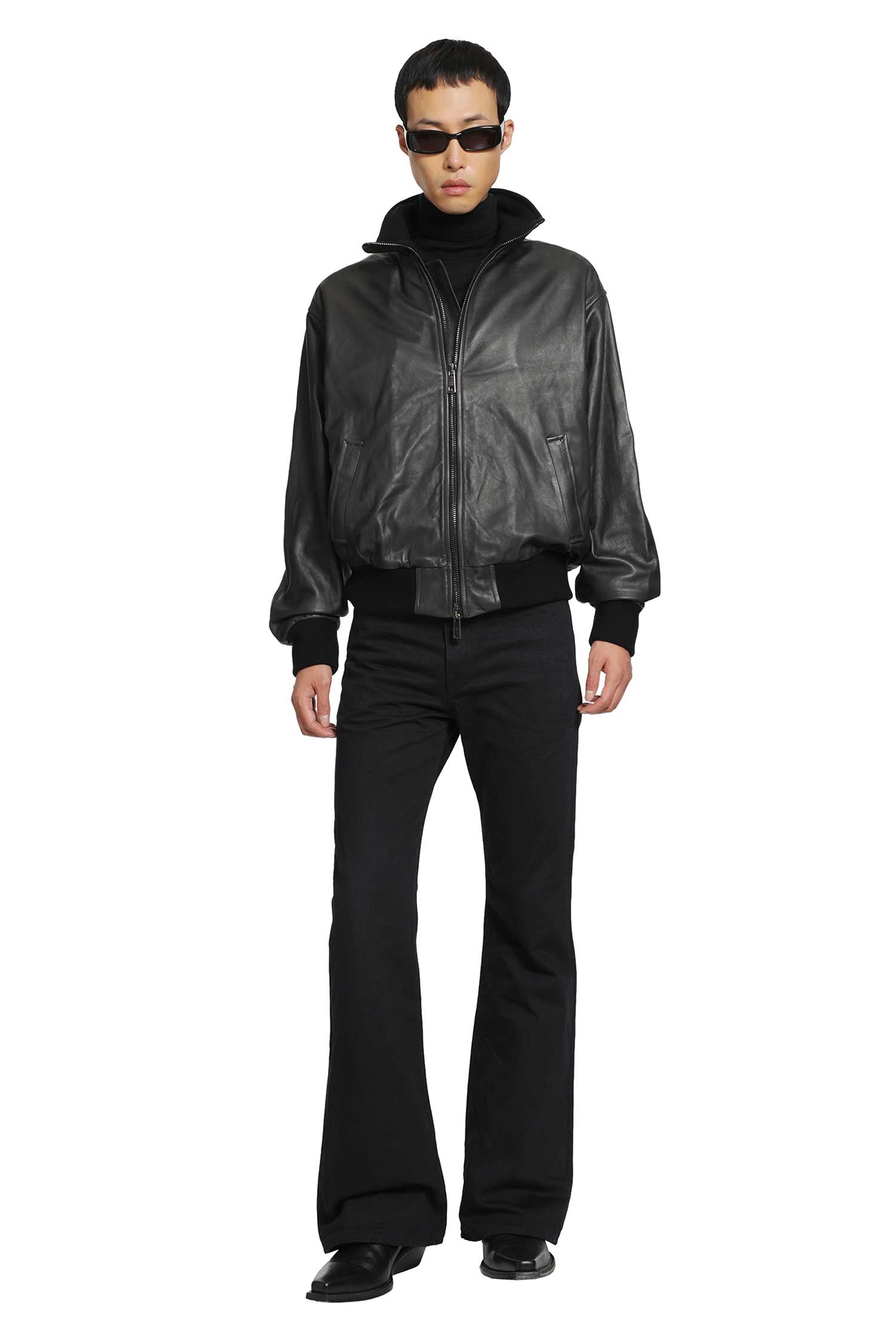 GIORGIO BRATO Nappa Leather Jacket man