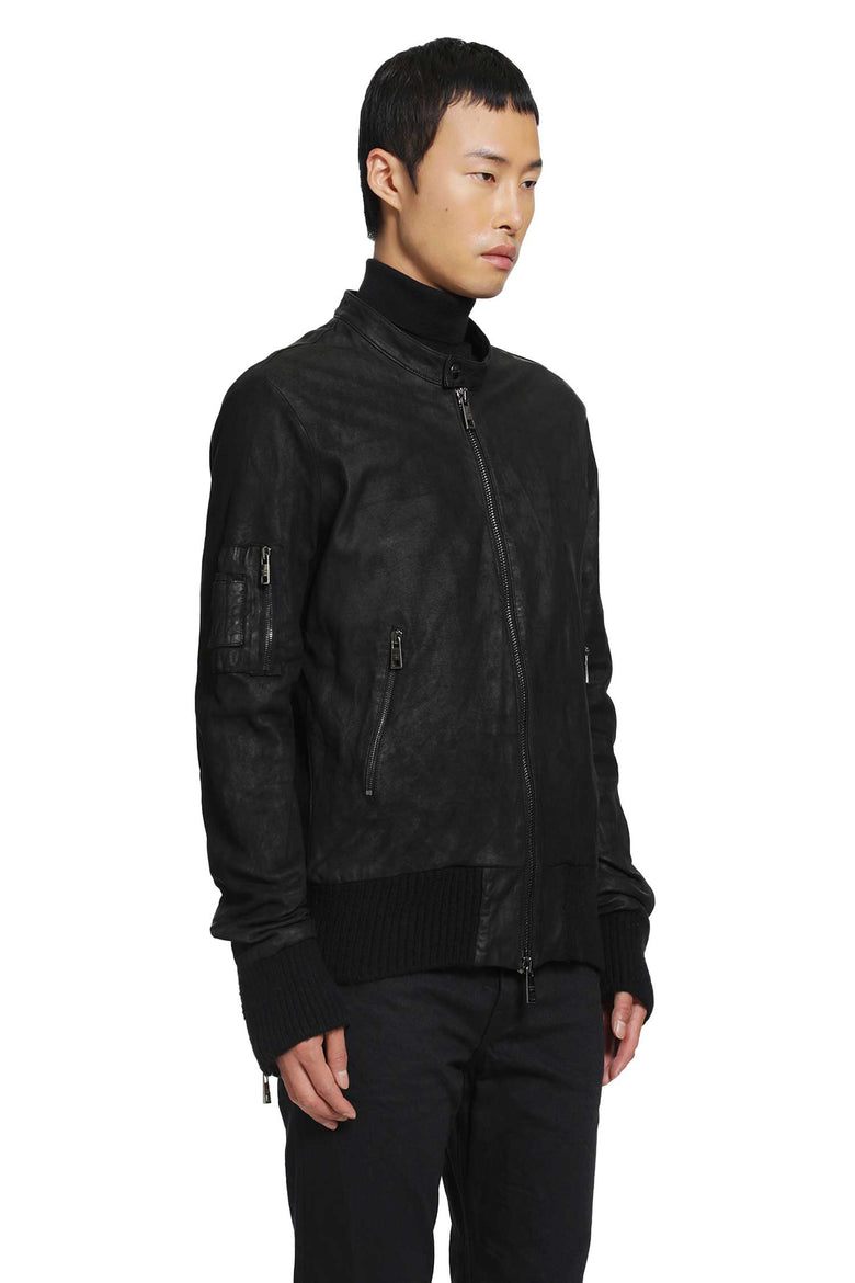 
              GIORGIO BRATO Nubuck Lambskin Bomber man
            