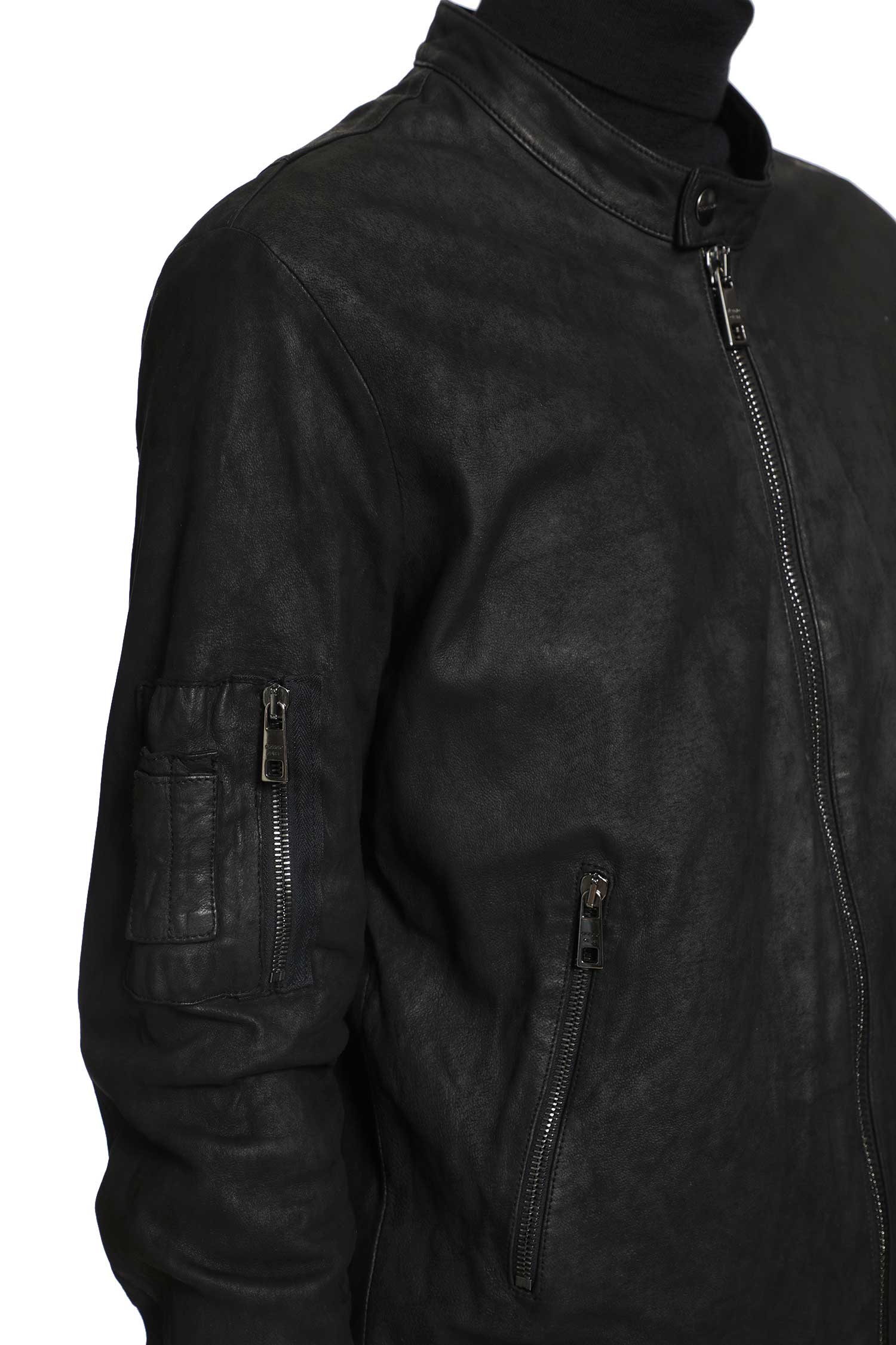 GIORGIO BRATO Nubuck Lambskin Bomber man