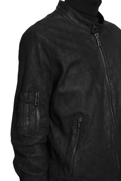 Nubuck Lambskin Bomber