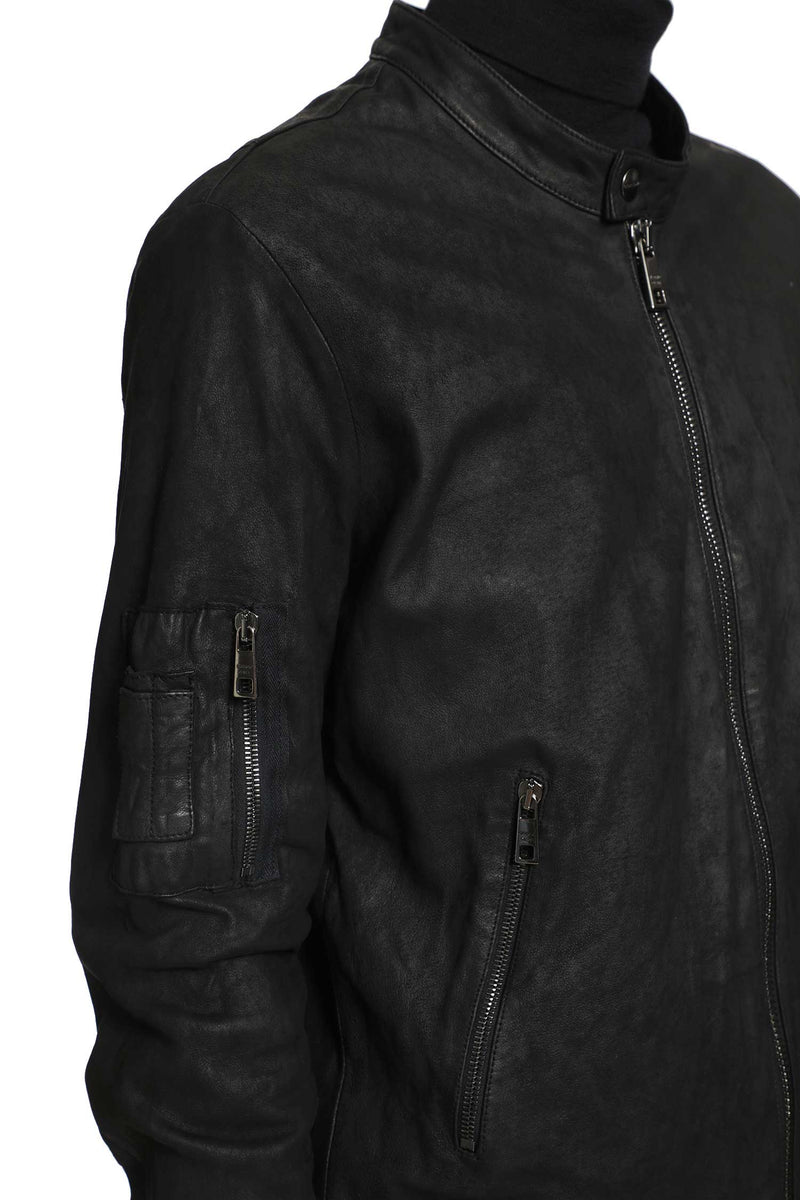 GIORGIO BRATO Nubuck Lambskin Bomber man