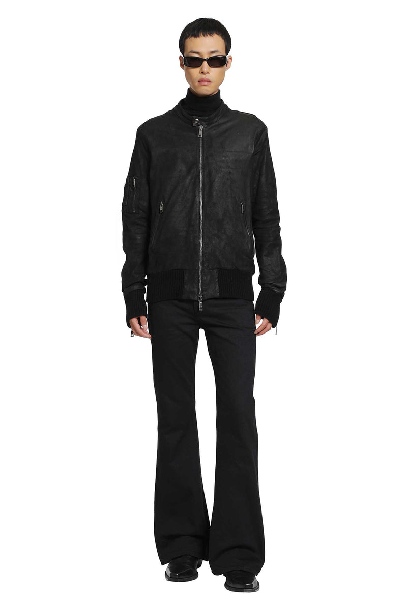 GIORGIO BRATO Nubuck Lambskin Bomber man