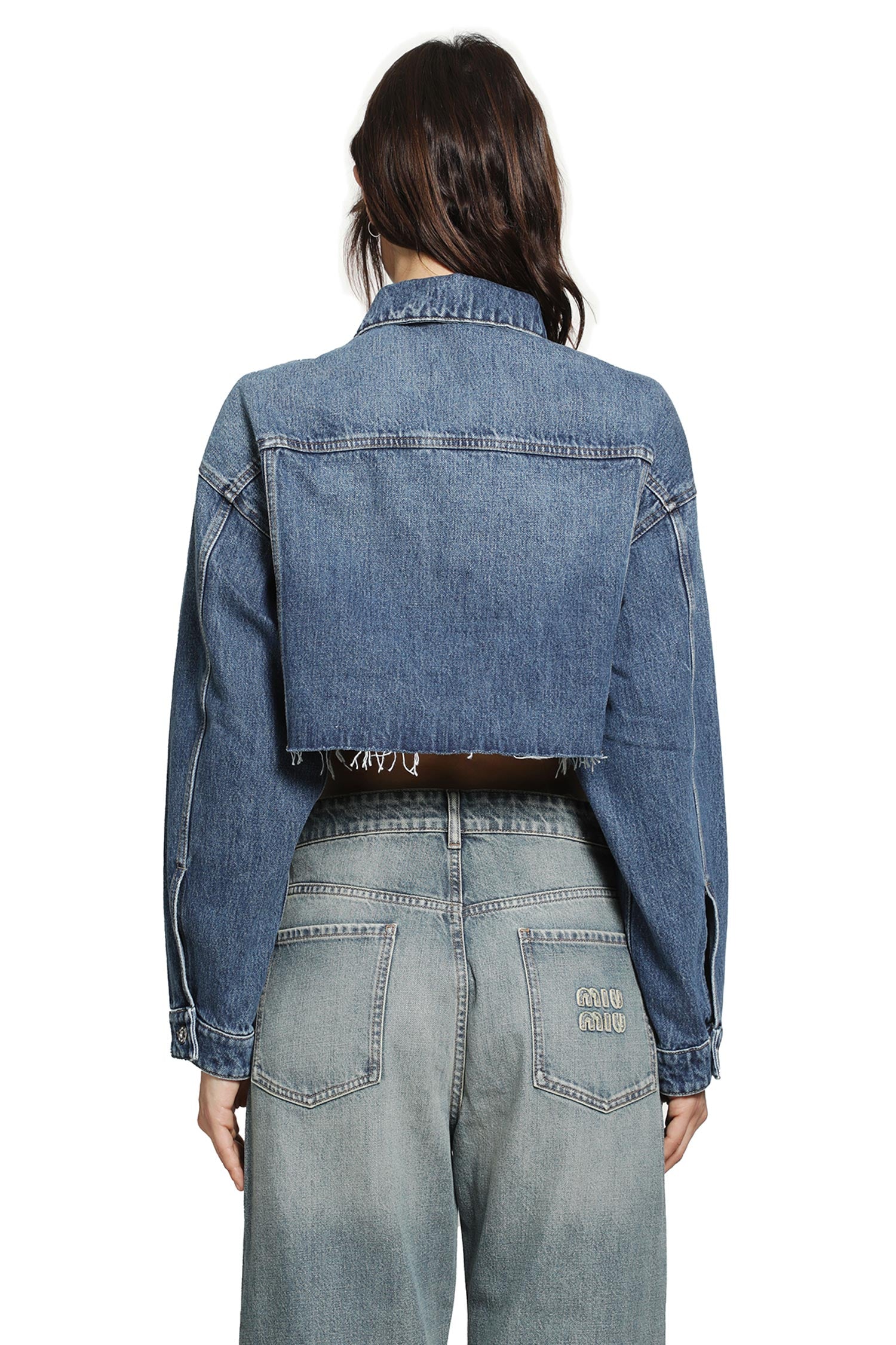 Denim Blouson Jacket