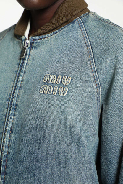 Denim Bomber