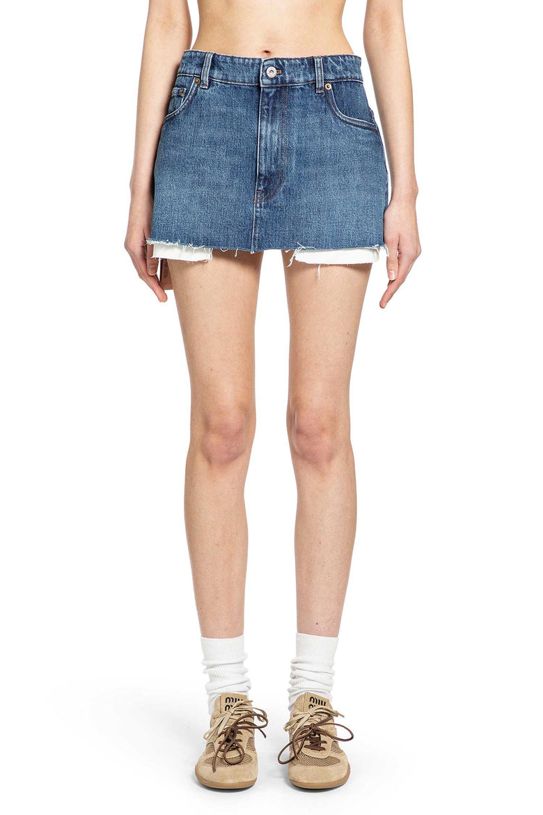 Denim Mini Skirt