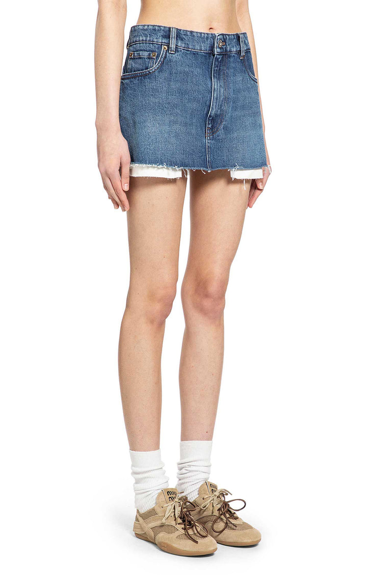 Denim Mini Skirt