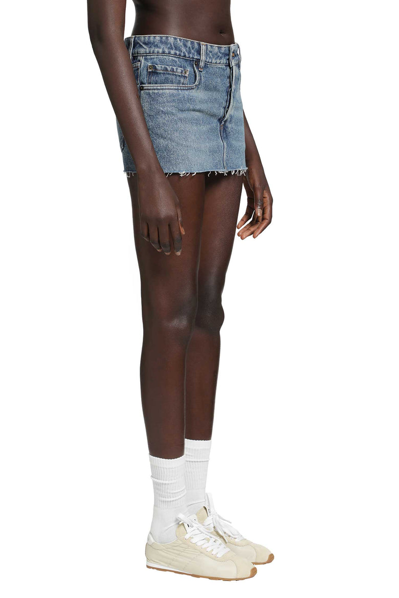 
              MIU MIU Denim Mini Skirt woman
            