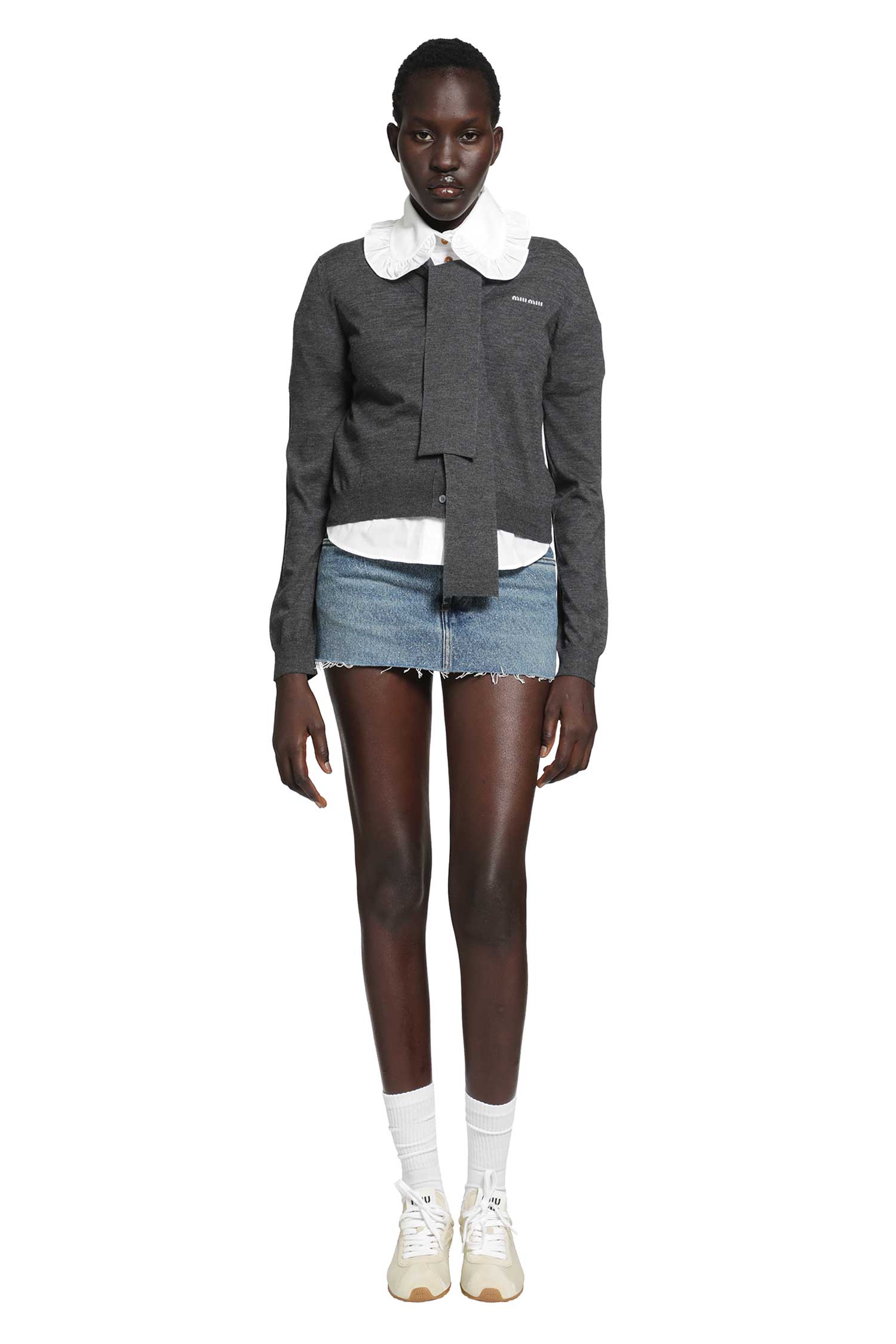 Denim Mini Skirt
