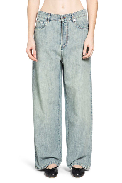 Chambray Wide Leg Pants