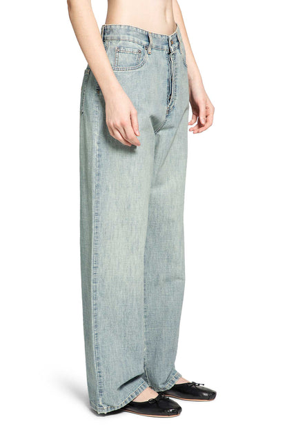 Chambray Wide Leg Pants