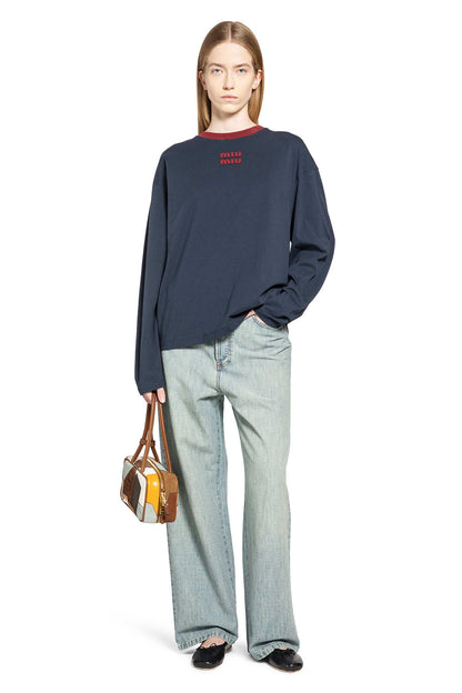 Chambray Wide Leg Pants