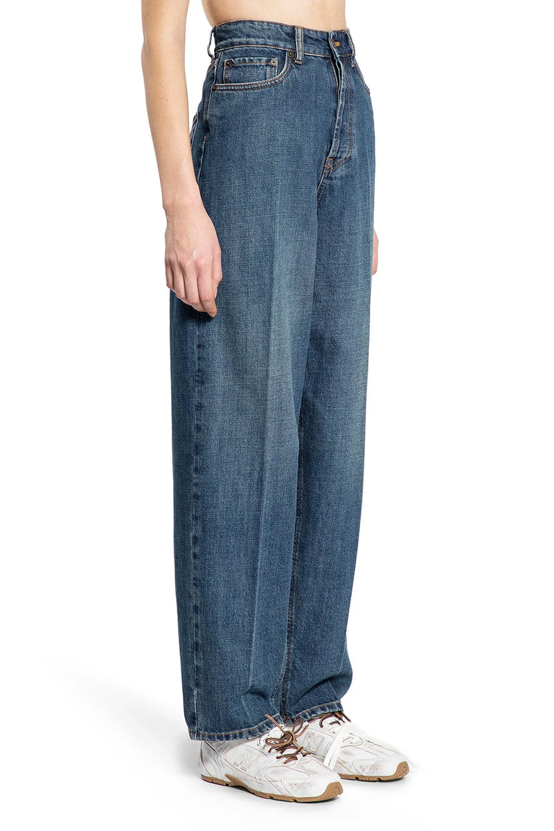 MIU MIU WOMAN BLUE JEANS - Antonioli.eu