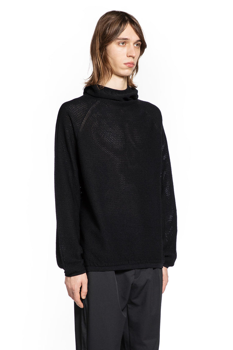 0 Perforated Wholegarment Knit Top