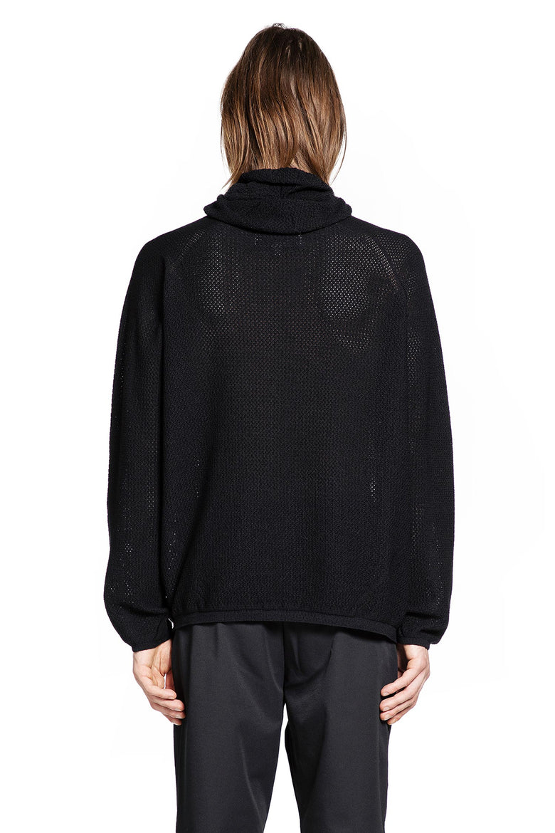 0 Perforated Wholegarment Knit Top