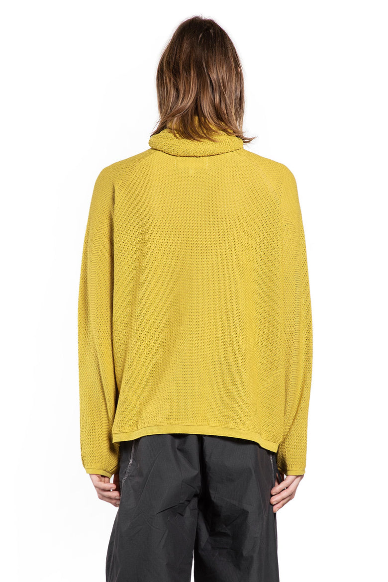 0 Perforated Wholegarment Knit Top