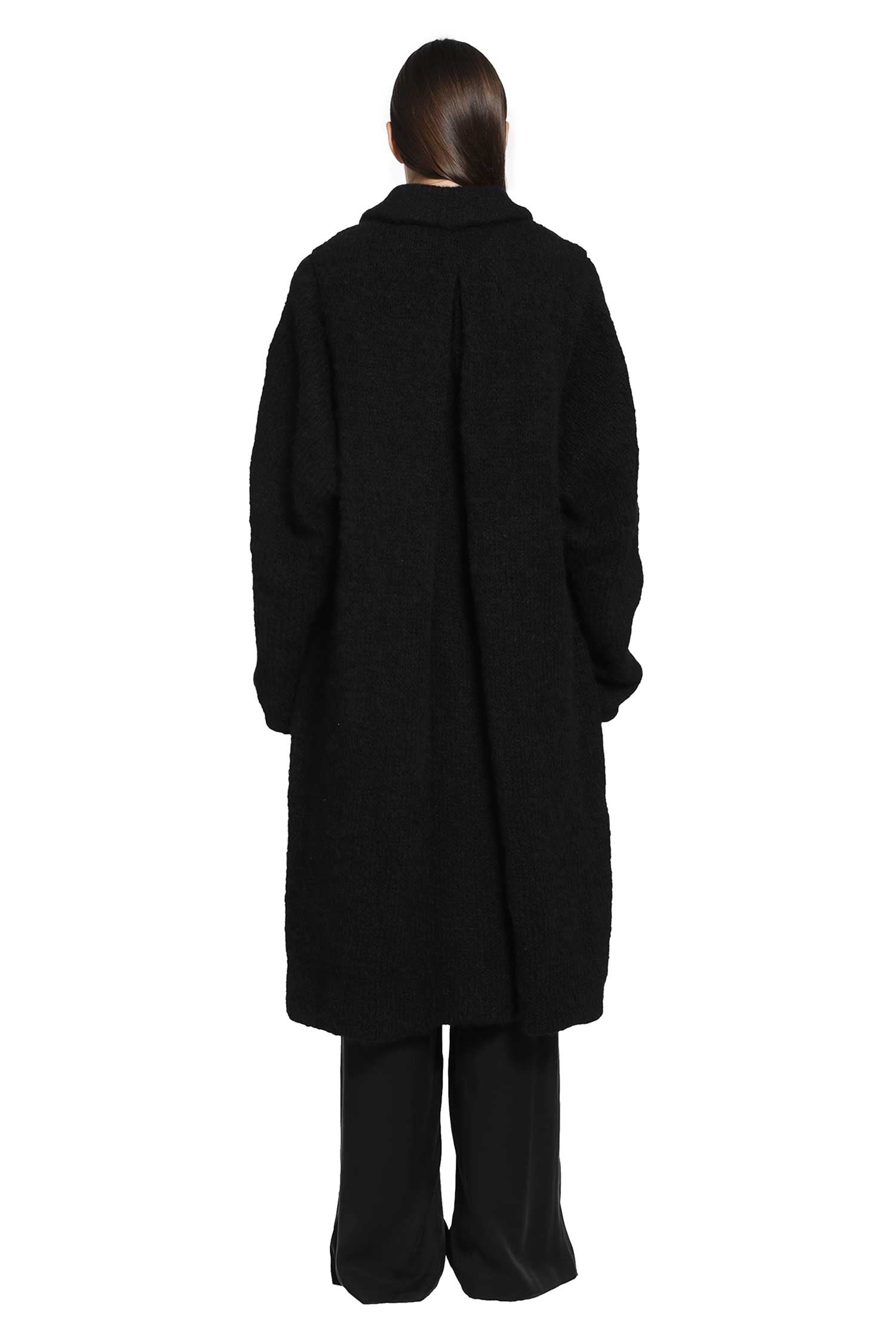Annie Alpaca Hand-Knit Coat