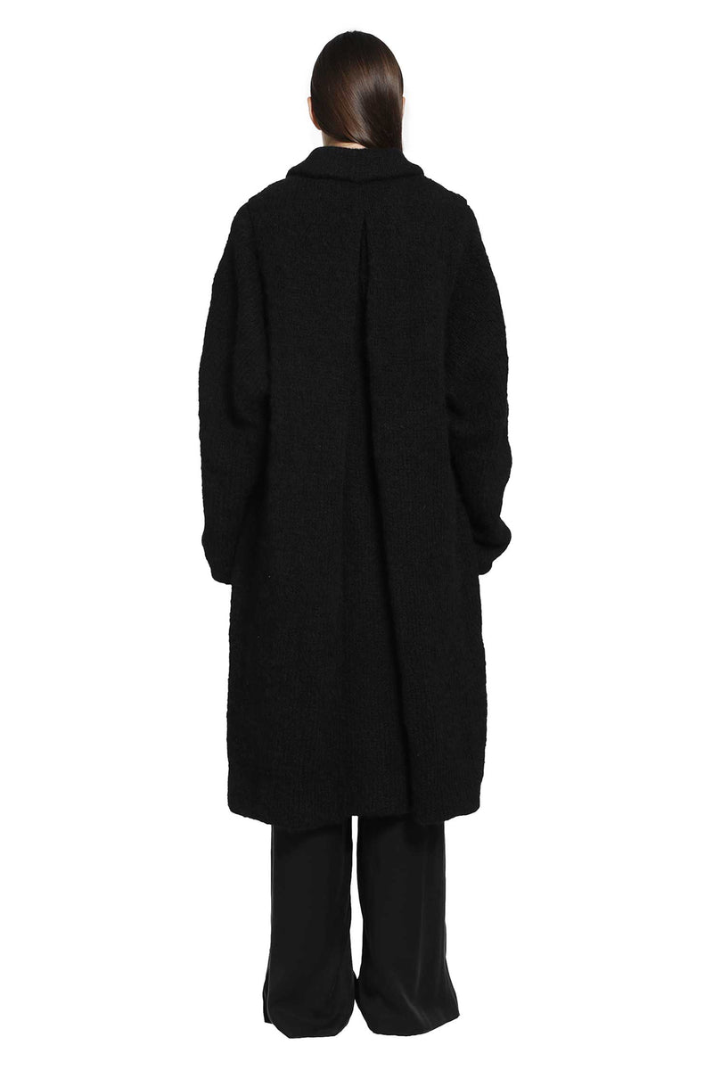 PAULINE DUJANCOURT Annie Alpaca Hand-Knit Coat woman