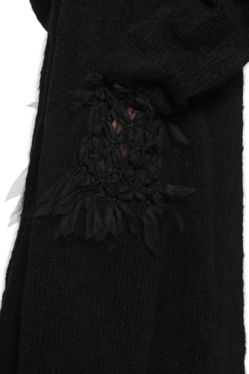 PAULINE DUJANCOURT Annie Alpaca Hand-Knit Coat woman