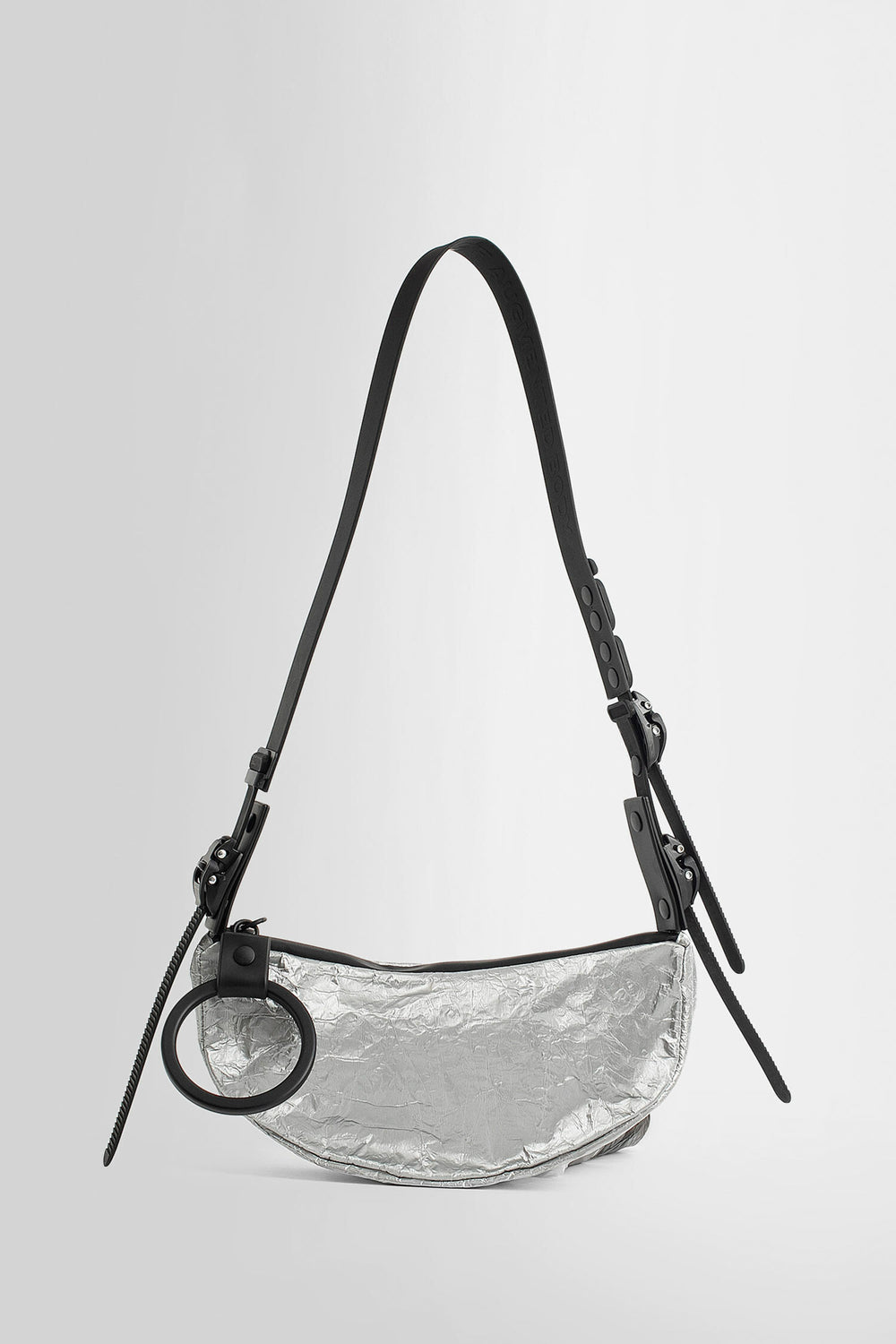 INNERRAUM UNISEX SILVER CROSSBODY BAGS