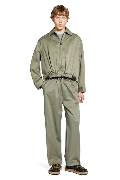 LOEWE MAN GREEN JACKETS