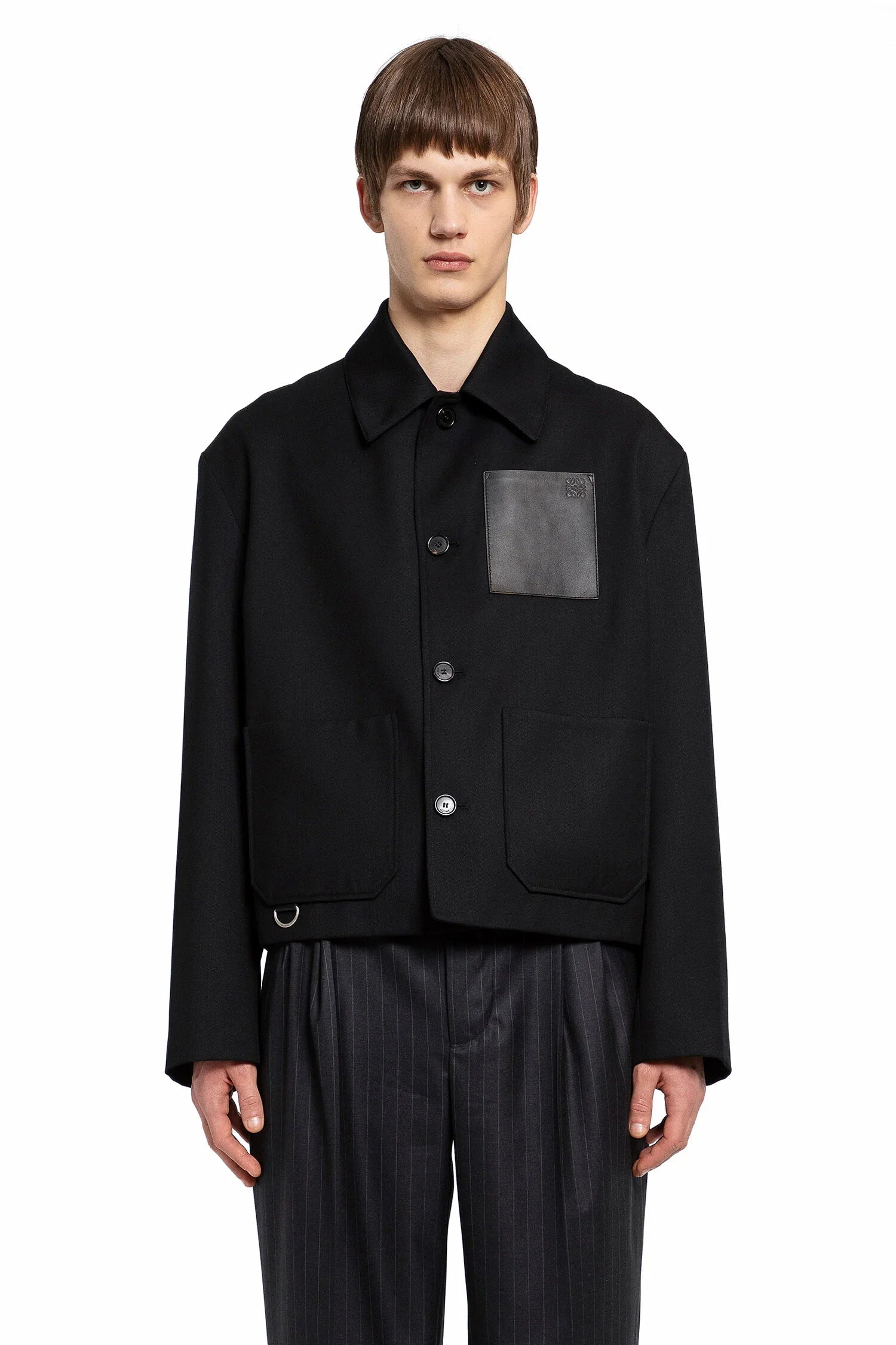 LOEWE MAN BLACK JACKETS - Antonioli.eu