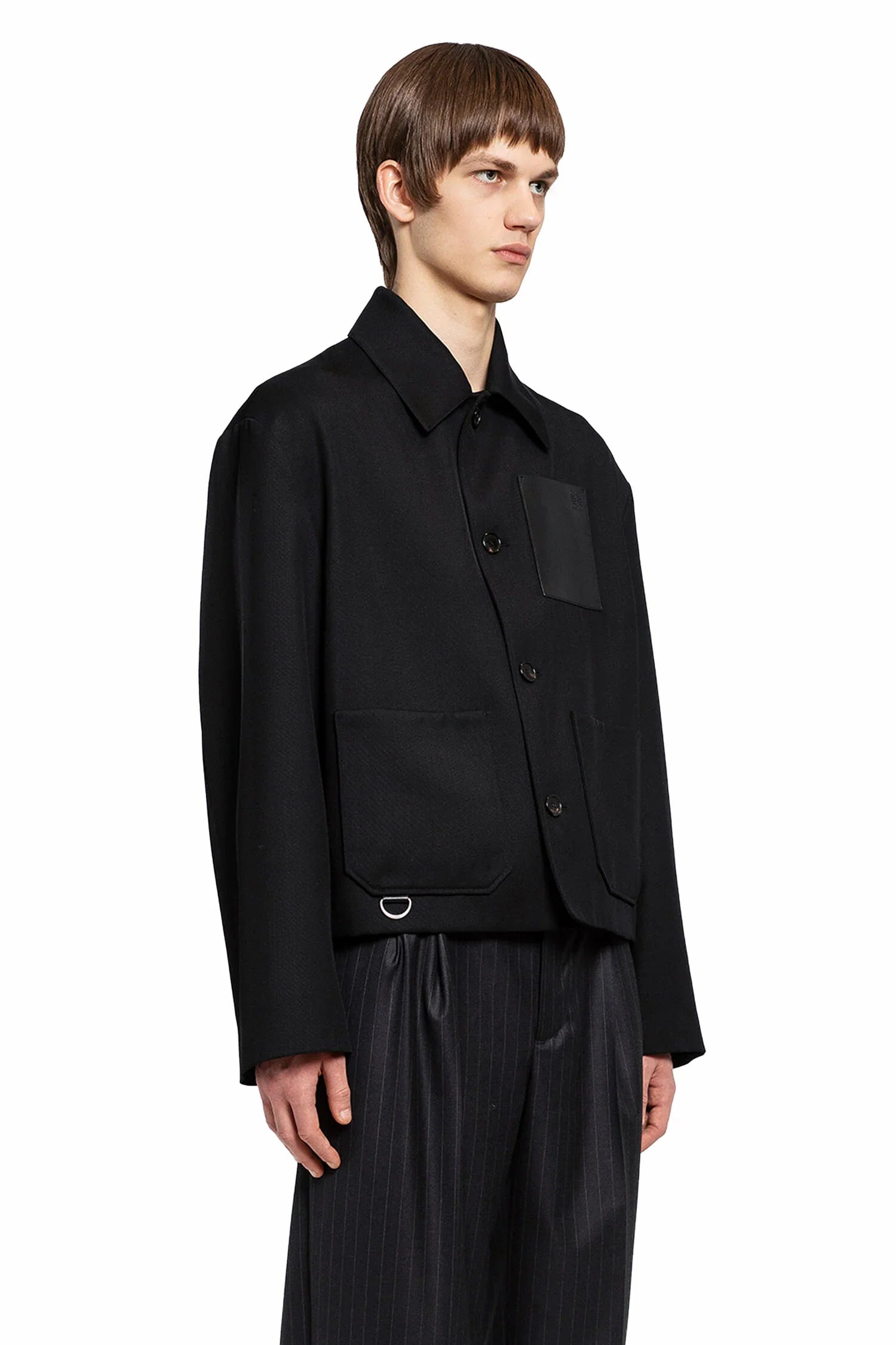 LOEWE MAN BLACK JACKETS - Antonioli.eu
