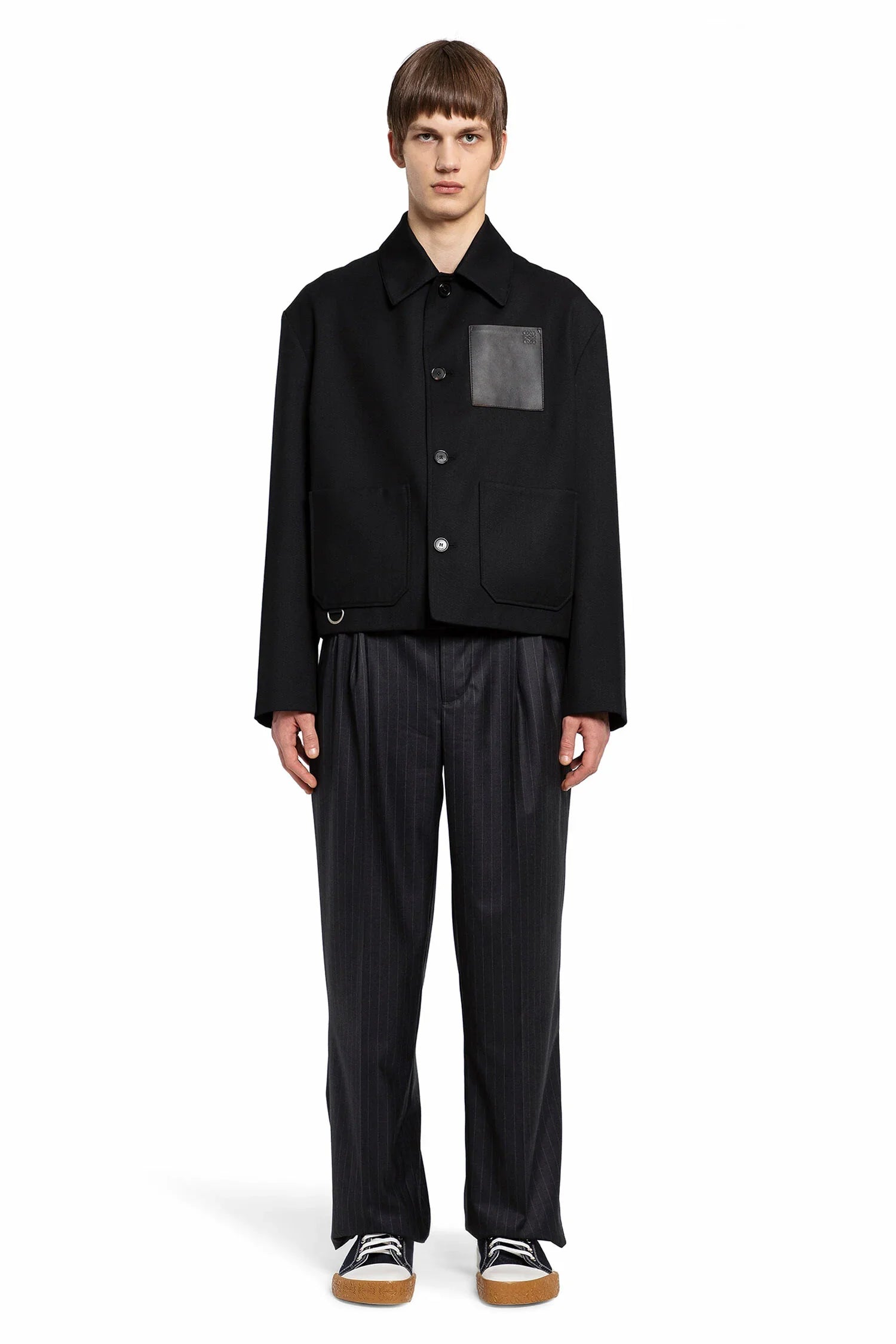 LOEWE MAN BLACK JACKETS - Antonioli.eu