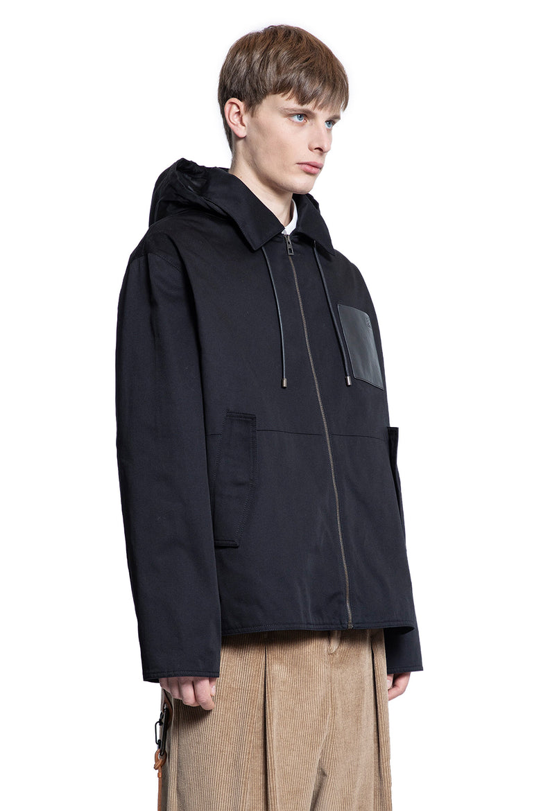 LOEWE MAN BLACK JACKETS