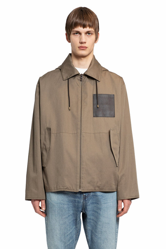 LOEWE MAN BROWN JACKETS