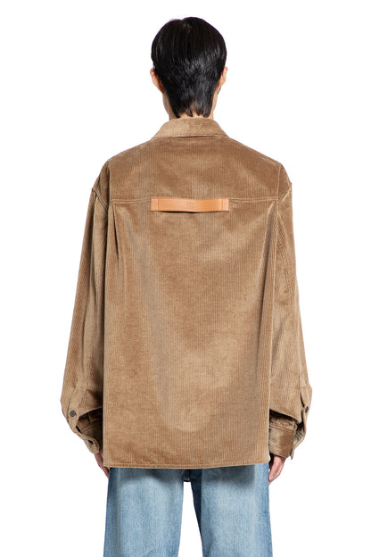 LOEWE MAN BROWN JACKETS