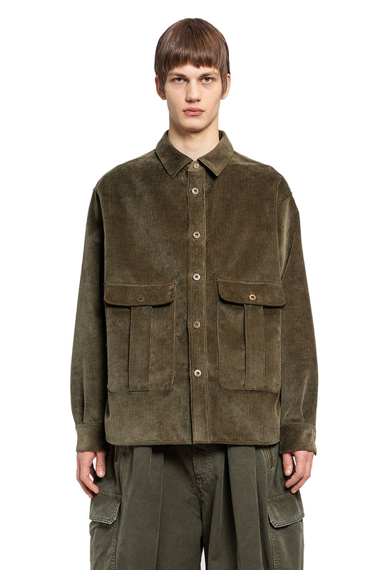 LOEWE MAN GREEN JACKETS