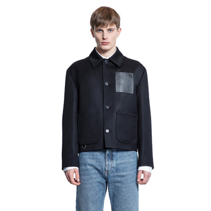 LOEWE MAN BLACK JACKETS