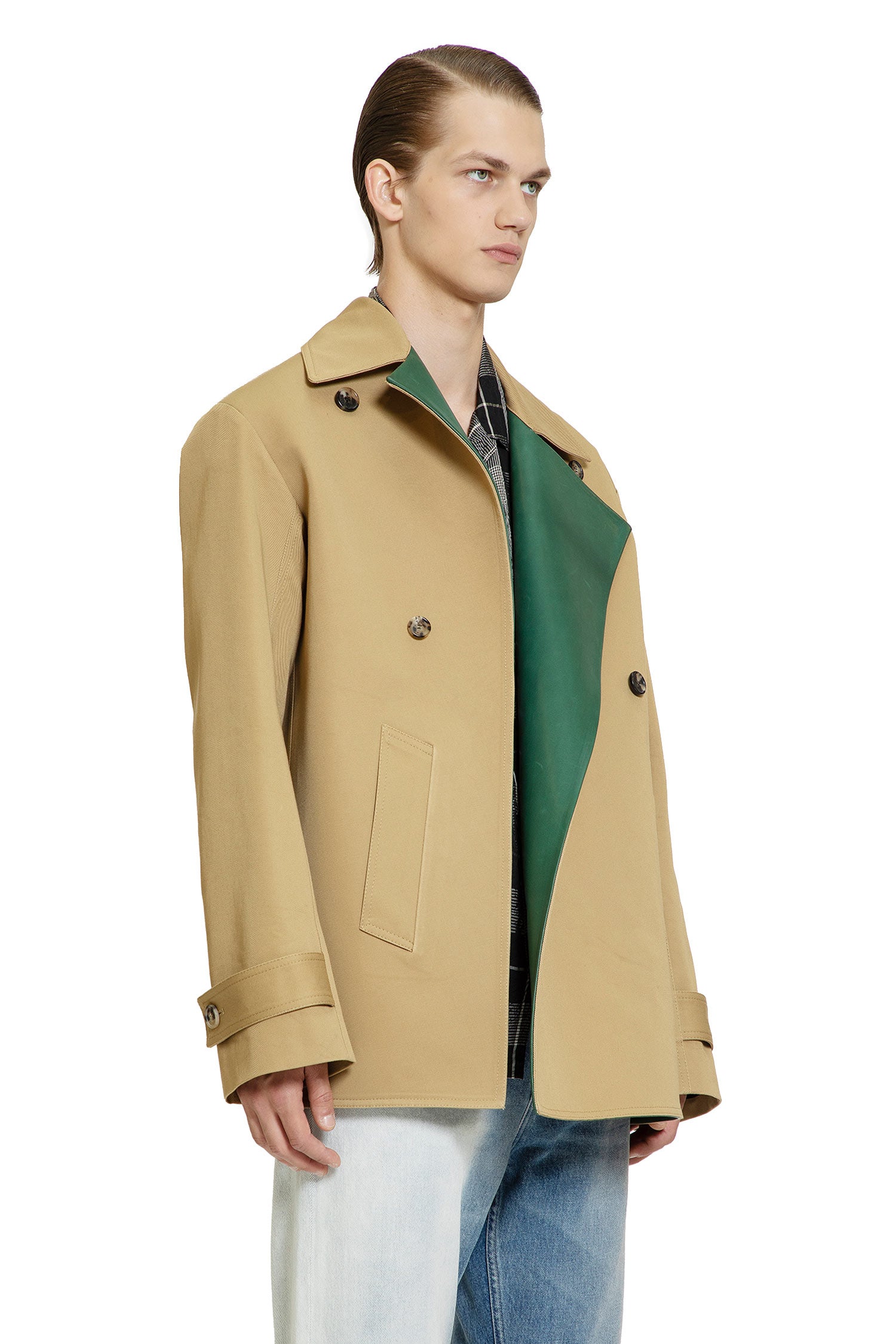 LOEWE MAN BEIGE COATS