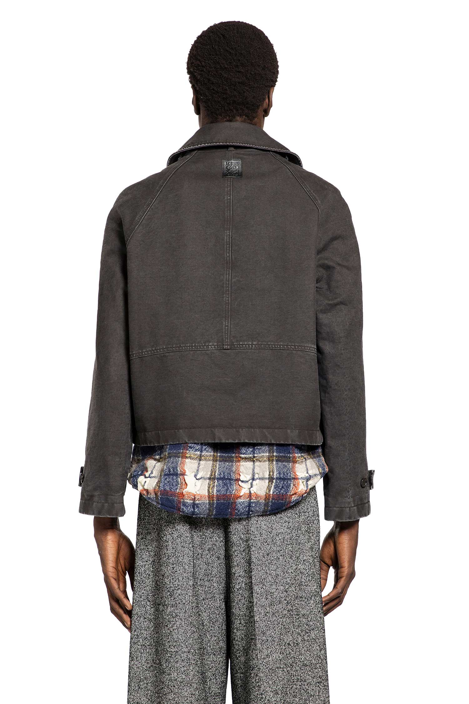 Belted Jacket in Cotton