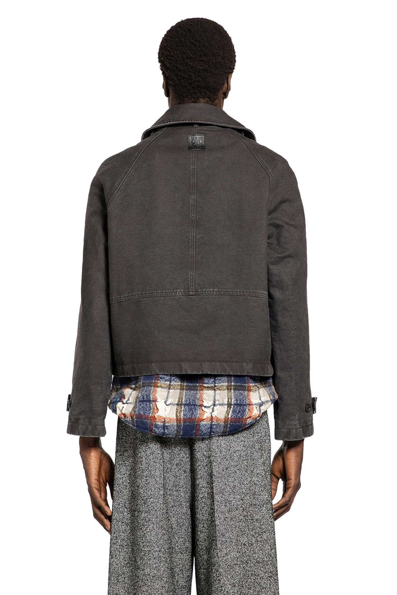 Belted Jacket in Cotton