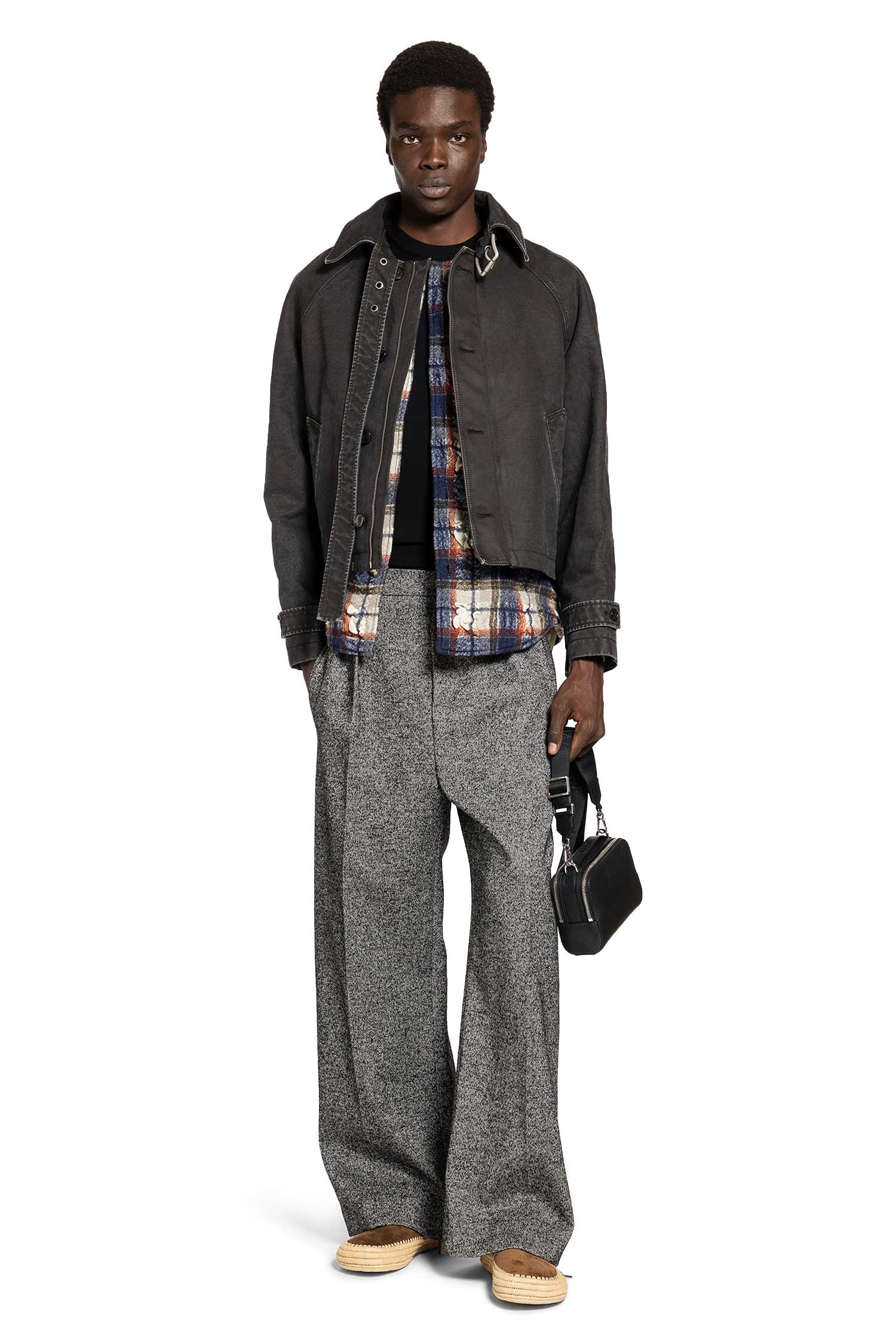 Belted Jacket in Cotton