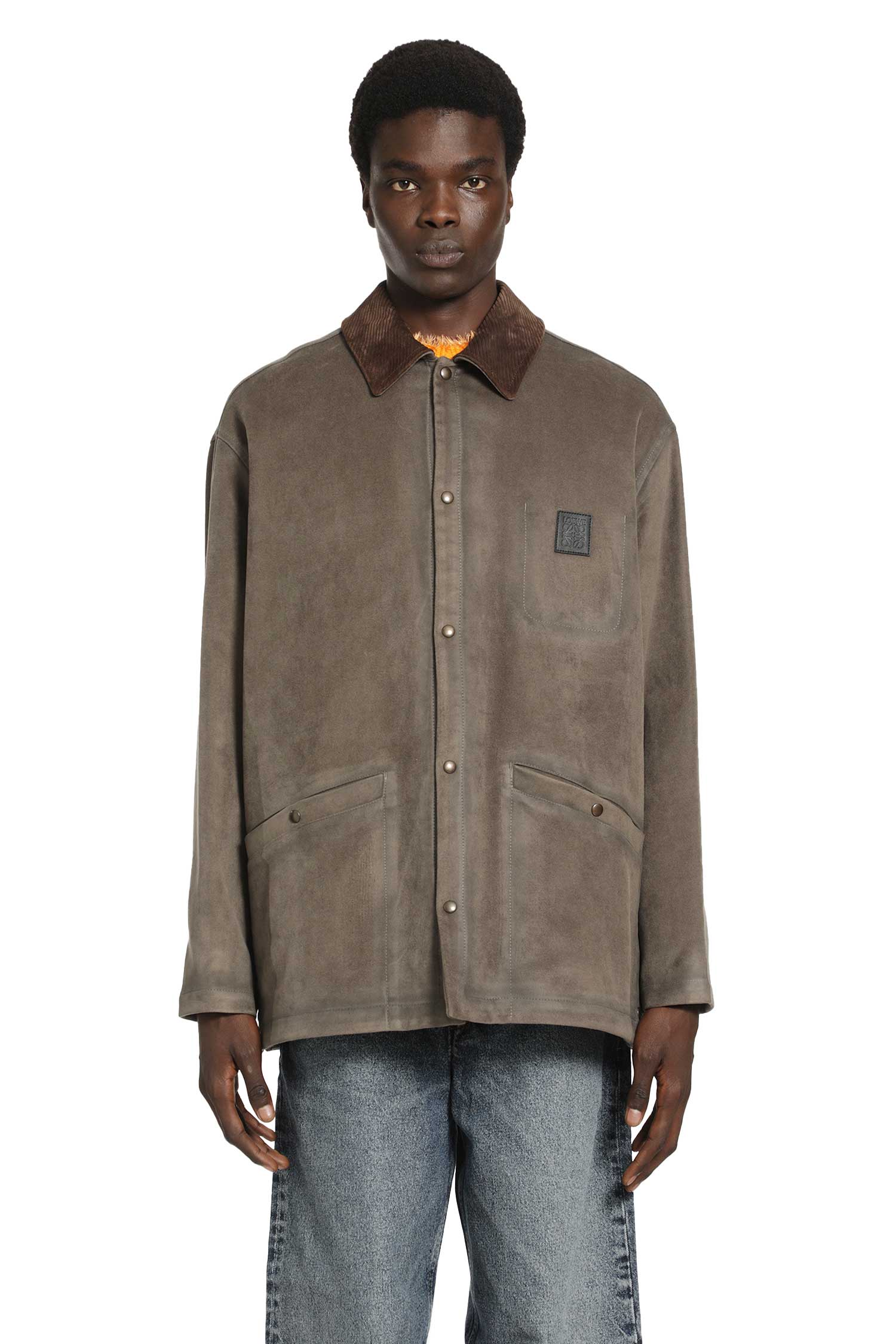 LOEWE Overshirt in Cotton Blend man