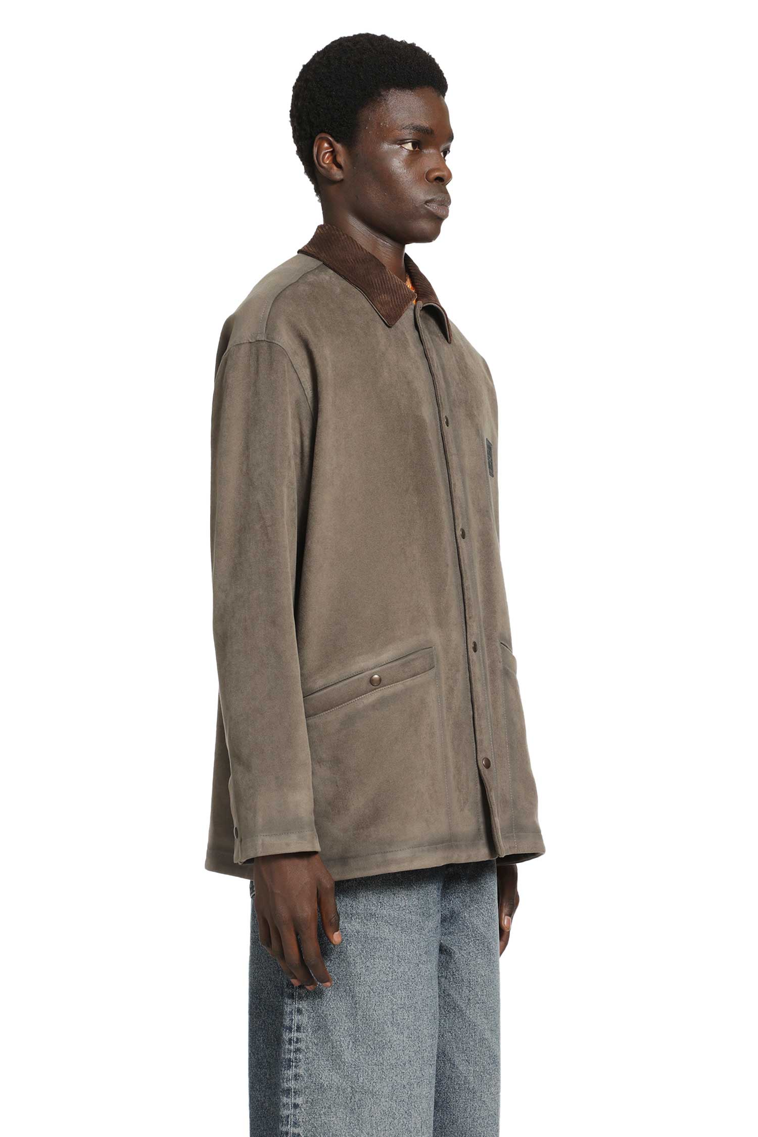 Overshirt in Cotton Blend