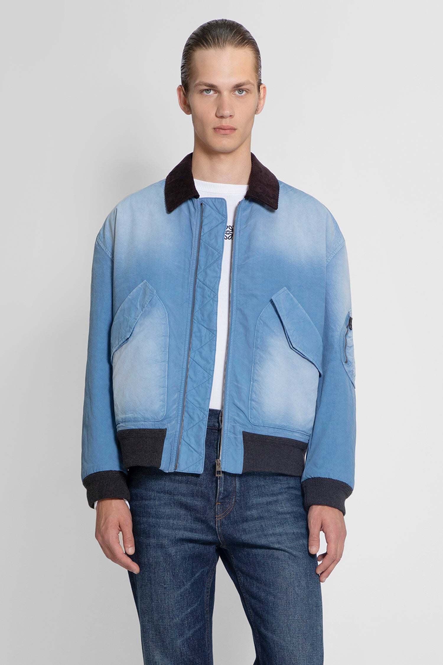 LOEWE MAN BLUE JACKETS